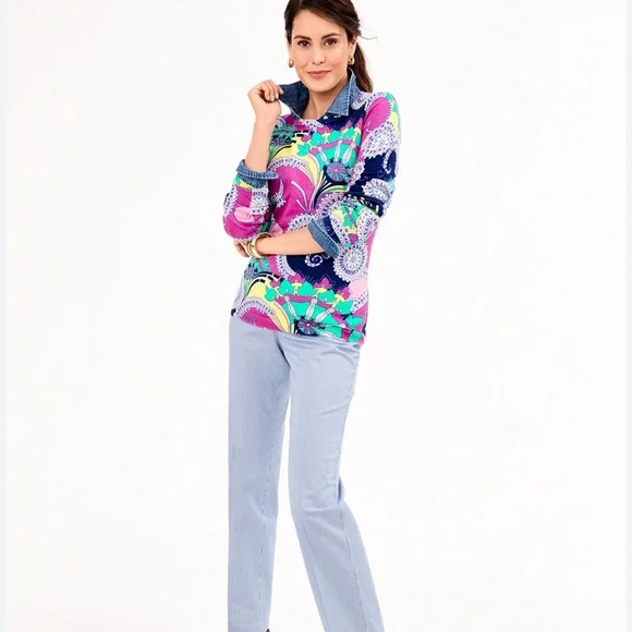 Plus Size Multicolored Sweater - Picture 2 of 8